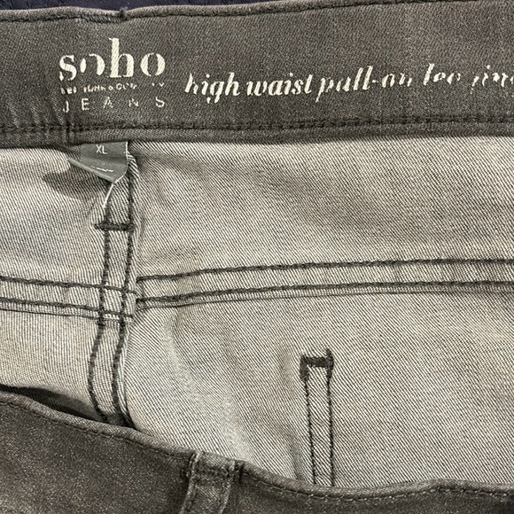 Style & Co. Soho High Waist Pull on Legging Jean Sz XL (16/18) - Picture 9 of 11